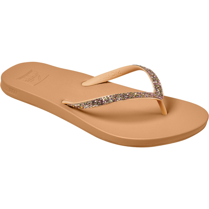 2022 Reef Womens Cushion Stargazer Flip Flops RF0A3FDNGEM Gemstone